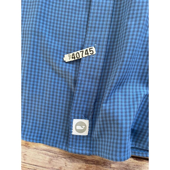 Vineyard Vines Performance Classic Fit Murray Shirt Button Down Plaid Men's XL - Picture 2 of 6